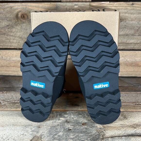 Native Kids Black Chelsea Boots - Picture 7 of 8